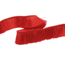 Ruban brodé avec franges 2,8 cm x 1 m Ruban décoratif en polyester avec des franges décoratives pour embellir les vêtements, les robes et les accessoires textiles 3