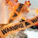 Ruban d'avertissement Halloween 6 m 2
