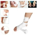 Ruban de sport élastique 50 mm x 5 m Bandage adhésif fort Ruban imperméable en coton pour articulations muscles tendons Sans ciseaux Déchirure facile 2