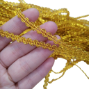 Ruban décoratif ondulé 5 mm x 4,6 m Bande en polyester en dentelle pour la couture décoration de vêtements scrapbooking décoration de mariage DIY création 10