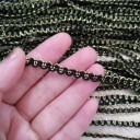 Ruban décoratif ondulé 5 mm x 4,6 m Bande en polyester en dentelle pour la couture décoration de vêtements scrapbooking décoration de mariage DIY création 1