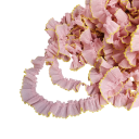 Ruban en dentelle rose 3 cm x 91 cm Ruban décoratif en chiffon avec bordure décorative Dentelle décorative pour la couture de vêtements 4