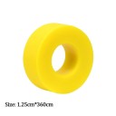 Ruban en gel de silicone non tissé pour les yeux 3,6 m largeur 1,25 cm Tapis de protection respirant pour les cils Peau sensible extension de cils 12