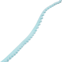 Ruban en peluche avec pompons 10 mm longueur 10 m Bord décoratif en pompons Polyester coton Ruban décoratif pour la couture de décorations et le bricolage 13