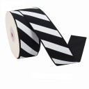 Ruban rayé 38 mm x 9,1 m Ruban décoratif Ruban cadeau Ruban décoratif pour couronnes Création créative Décorations de Noël, de mariage et de cadeaux 1