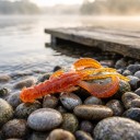 Rubber Baits Lobster 6.5 cm 1.36 g Pack of 10 pcs Soft Baits with Salt and Glitter For Predator Fishing at the Bottom 2
