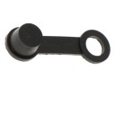 Rubber Caps for Brake Caliper Bleed Screws 40 pcs Protective Covers Against Dirt with Loop for Attachment to Screw Length 3 cm 2