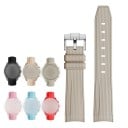 Rubberen band 20 mm voor Rolex Omega MoonSwatch Constellation Waterdichte sportieve rubberen band met zilveren gesp Gereedschap 1