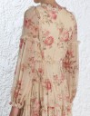Ruchejurk met bloemen 4