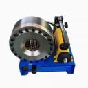 Ruční hydraulický lis na hadice 35 MPa se 7 matricemi 10 až 31 mm pro hydraulické hadice do 1 palce R2 rozměry 33 x 40 x 27 cm modrý 2