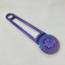 Ruční kolečková děrovačka na karton 20,5 cm Nastavitelný rozestup otvorů Ergonomický nástroj na perforaci papíru a lepenky 4