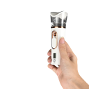 Ruční napařovač obličeje s nano rozprašovačem 35 ml LED displej a USB dobíjení Bílý Přenosný nebulizér na hydrataci pleti i fixaci make-upu 3