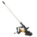 Ruční podlahová bruska na beton, stěrku a kámen 3800 W, 4 brusné hlavy, kotouč Ø 180 mm, 0–6000 ot./min, vlhké broušení, 8,6 kg 1