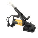 Ruční podlahová bruska na beton, stěrku a kámen 3800 W, 4 brusné hlavy, kotouč Ø 180 mm, 0–6000 ot./min, vlhké broušení, 8,6 kg 2