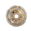 Ruční podlahová bruska na beton, stěrku a kámen 3800 W, 4 brusné hlavy, kotouč Ø 180 mm, 0–6000 ot./min, vlhké broušení, 8,6 kg 6