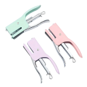 Ruční sešívačka kovová kompaktní 11 x 5,5 cm kovová mechanická pro kancelářské sešívání dokumentů a papírů 4