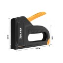 Ruční sešívačka TOLESA lehká 1200 ks sponek 12,4 × 14,5 × 7,6 cm černo oranžová nástroj pro čalounění dřeva a DIY práce 2