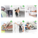 Ruční termokamera 240 x 240 px infračervená kamera s TISR technologií a detekcí teplotních bodů černo-zelená pro elektroinstalace a HVAC 7