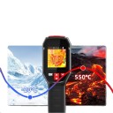Ruční termokamera HX3-20-550C s HD rozlišením 240 x 240 px Teplotní rozsah -20 až 550 °C 25 Hz Černá Inspekce potrubí a požární bezpečnost 3