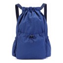 Rucsac cu șnur 45 x 34 x 18 cm Sac din poliester rezistent la apă cu bretele ajustabile Pentru școală și sport 15