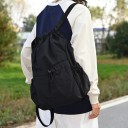 Rucsac cu șnur 45 x 34 x 18 cm Sac din poliester rezistent la apă cu bretele ajustabile Pentru școală și sport 6