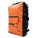 Rucsac impermeabil 25l PVC IPX6 48×32×14 cm Rucsac de exterior pentru ciclism, caiac, plimbări cu barca, camping și înot Închidere 3