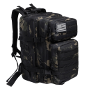 Rucsac militar tactic Rucsac de camping Rucsac de mare capacitate Rucsac de drumeție cu buzunare multiple 45L 50x30cm Model de camuflaj 2