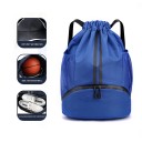 Rucsac sportiv de antrenament 33 x 16 x 43 cm cu compartiment separat pentru lucruri umede și uscate, șnur de strângere, geantă unisex pentru sală și înot 7