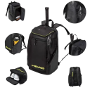 Rucsac sportiv pentru rachetă de tenis 48 x 30 x 25 cm Rucsac impermeabil pentru îmbrăcăminte și încălțăminte Geantă de tenis din poliester și PU 6