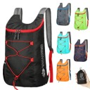 Rucsac sportiv pliabil 39 x 14 x 27 cm 20 l Rucsac ușor din nailon rezistent la apă cu mini poșetă pentru drumeții, călătorii și camping 7
