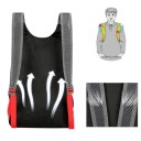 Rucsac sportiv pliabil 39 x 14 x 27 cm 20 l Rucsac ușor din nailon rezistent la apă cu mini poșetă pentru drumeții, călătorii 7