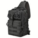 Rucsac tactic pentru încheietura mâinii, 32 × 20 × 16 cm, impermeabil, pentru piept, pentru drumeții și camping, rucsac militar în aer liber 1