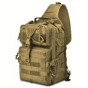 Rucsac tactic pentru încheietura mâinii, 32 × 20 × 16 cm, impermeabil, pentru piept, pentru drumeții și camping, rucsac militar în aer liber pentru bărbați și femei 4