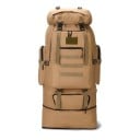Rucsac turistic practic 100 l Dimensiuni după extindere 40 x 30 x 90 cm Oxford 600D cu poliester Curele MOLLE Pentru expediții 2