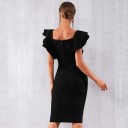 Ruffled Evening Dress A2783 4