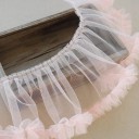 Ruffled Fabric 15 cm x 91 cm Fluffy Decorative Ribbon Polyester Cotton Ruffled Fabric for Sewing Clothes Decorations Wedding Decorations 9