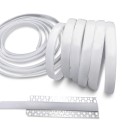 Rugalmas szilikon profil LED szalaghoz Szélesség 30 mm Hossz 5 m Fehér szilikon Pót búra mennyezeti és függesztett lámpákhoz 2