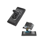 Rugzakriem voor actiecamera 12,5 x 6,6 x 2 cm 360° draaibare snelkoppeling Schouderbevestiging GoPro DJI Insta360 1