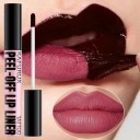 Ruj peel-off rezistent la apă de lungă durată Lip Tint Rezistent la transfer Ruj lichid Machiaj de lungă durată pentru buze 4