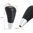 Rukojeť řadicí páky 10 cm z PU kůže pro automat, karbonová barva 2