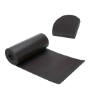 Rulle av gummiskum 5 mm x 50 cm x 100 cm Svart isoleringsmatta för bil Ljud- och värmeisolering Universell användning 5