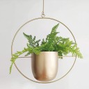 Rund hængende blomsterpotte 2
