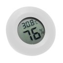 Runder digitaler Thermometer und Hygrometer 45 mm für Terrarien und Aquarien ohne Wasser mit LCD-Display und Batterie zur Überwachung 2