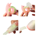 Runder Klebebandspender für Wimpernverlängerung Silikonhalter Organizer für Lash-Stylisten Professionelles Hilfsmittel 1