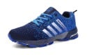 Running Shoes for Women and Men Comfortable Trainers with Breathable Knitted Upper Sturdy Heel Contoured Sole Material Rubber, Synthetic 4