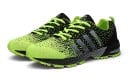 Running Shoes for Women and Men Comfortable Trainers with Breathable Knitted Upper Sturdy Heel Contoured Sole Material Rubber, Synthetic 7