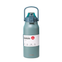 Ruostumaton teräksinen termoskannu, jossa on pilli ja nappikorkki, 1700 ml suuri juomapullo 30,5 × 10,5 cm eristetty urheiluun ja matkustamiseen 5