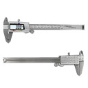 Ruostumattomasta teräksestä valmistettu paksuusmittari 150 mm 2