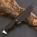 Rustfrit stål campingkniv 18,5 cm med beskyttende skede Udendørs overlevelseskniv Foldbar EDC-kniv til naturen Campingudstyr 5