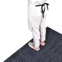 Rutschfeste, wasserdichte Fußmatte 60 x 90 cm Saugfähige Fußmatte für Flur, Küche und Bad Für den Innen- und Außenbereich geeignet Stärke 2–3 mm 3